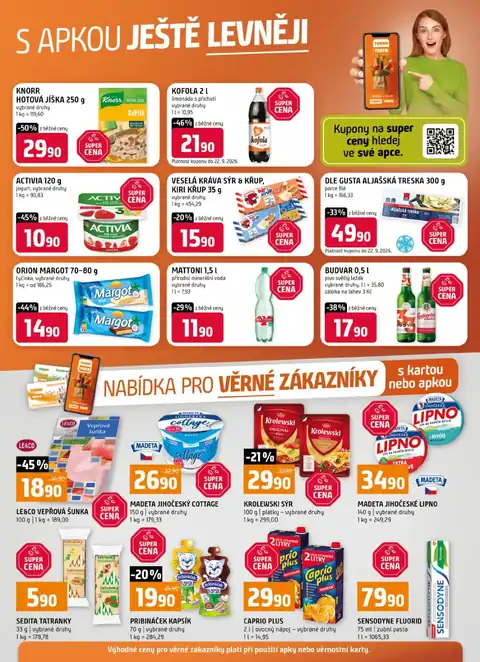 Nabídka pro věrné zákazníky