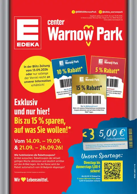 E center Warnow Park Prospekt