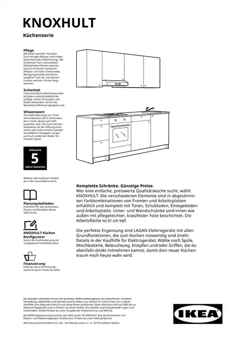 IKEA KNOXHULT Serie