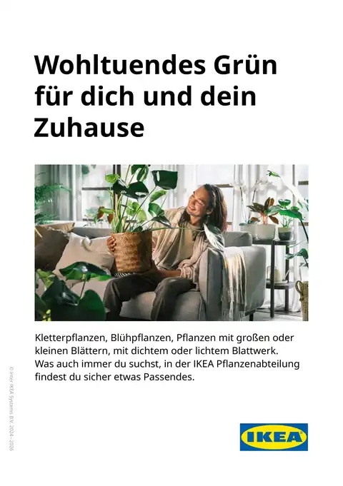 IKEA Pflanzen Broschüre