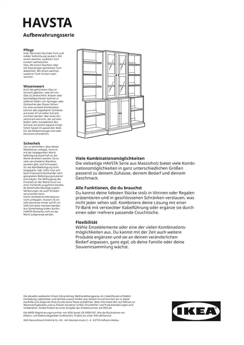 IKEA HAVSTA Aufbewahrung