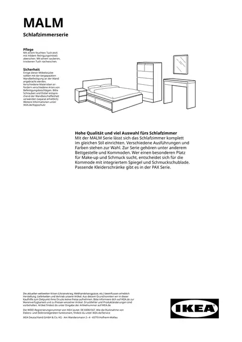 IKEA MALM Serie