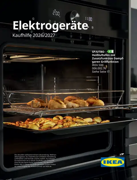 IKEA Elektrogeräte Gesamtüberblick