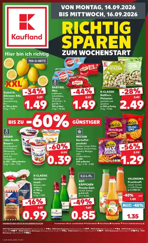Prospekt 14.09.2026 - 16.09.2026