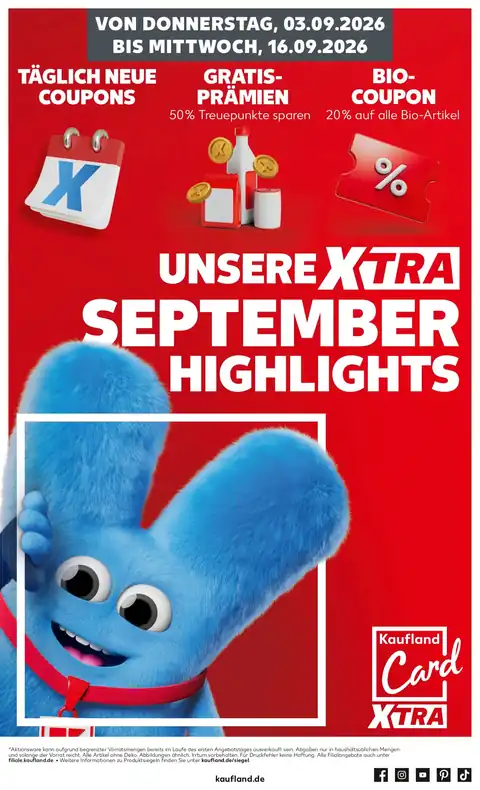 Unsere XTRA September Highlights