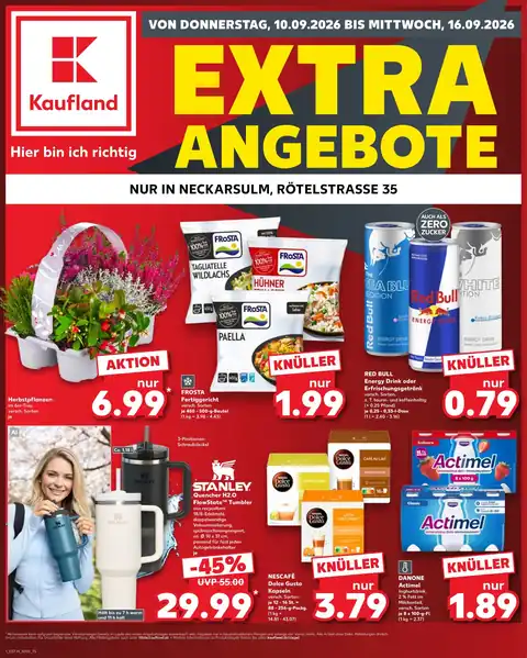 Extra-Angebote 10.09.2026 - 16.09.2026