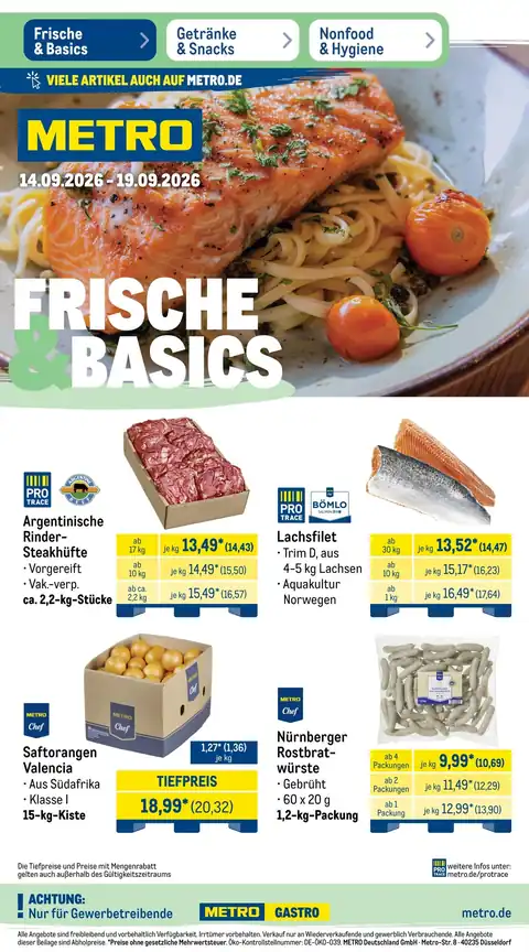 METRO DE - Wochen-Angebote