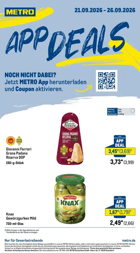 METRO DE - App Deals