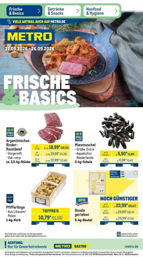 METRO DE - Wochen-Angebote