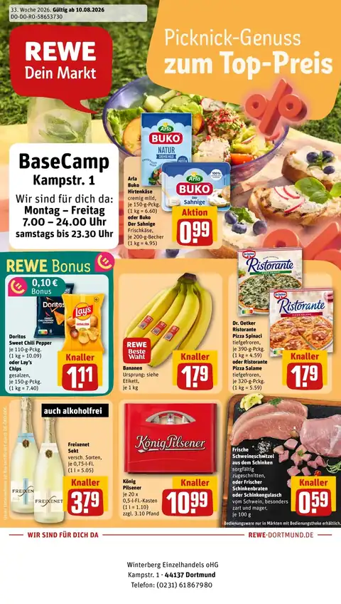 REWE - Angebote ab 10.08. - Dortmund