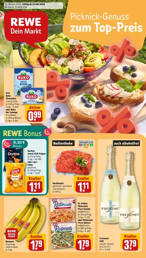 REWE - Angebote ab 10.08. - München / Altstadt-Lehel