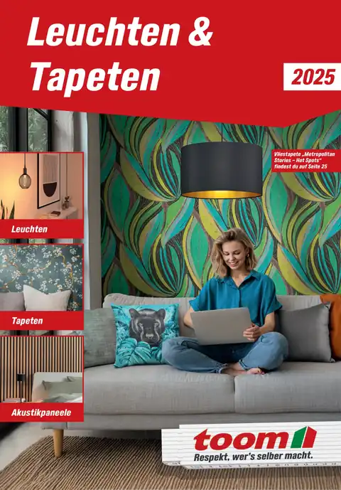 toom Baumarkt Leuchten & Tapeten 2025