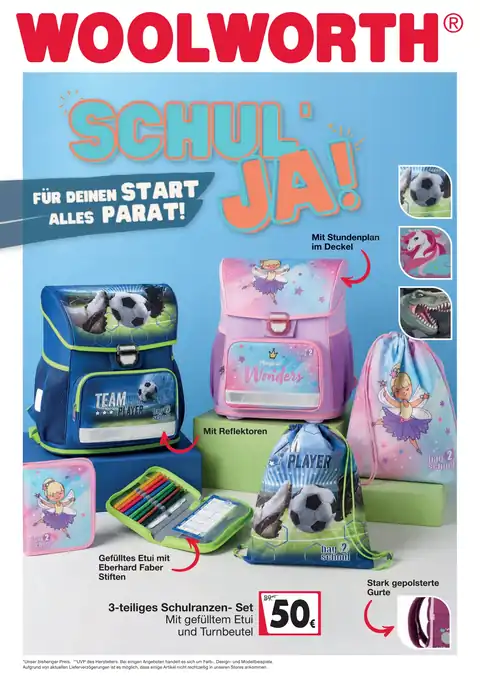 Woolworth Themenprospekt Schule Buero