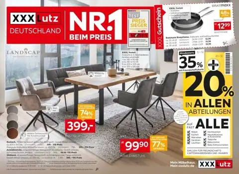 XXXLutz Nr. 1 beim Preis