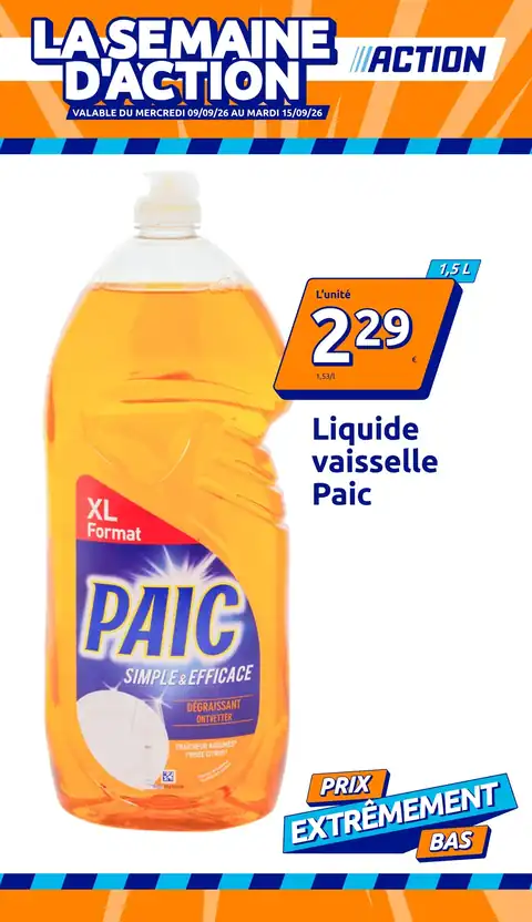 Catalogue du 9 au 15 septembre
