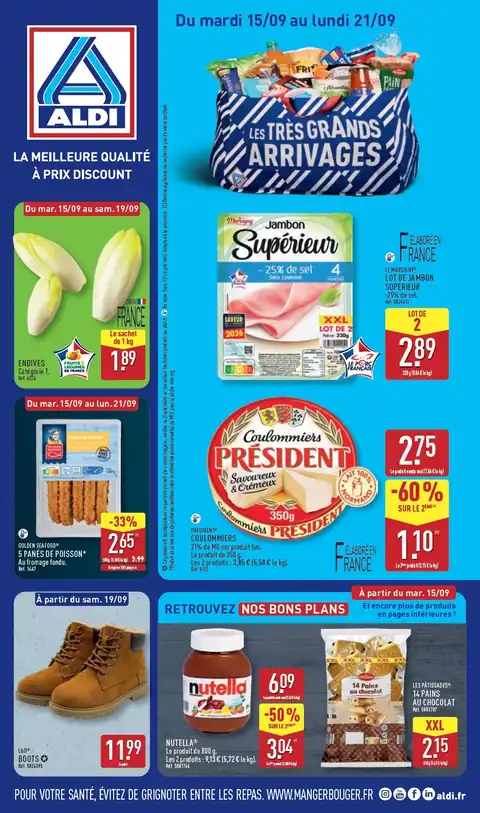 Catalogue du 14 au 20 septembre