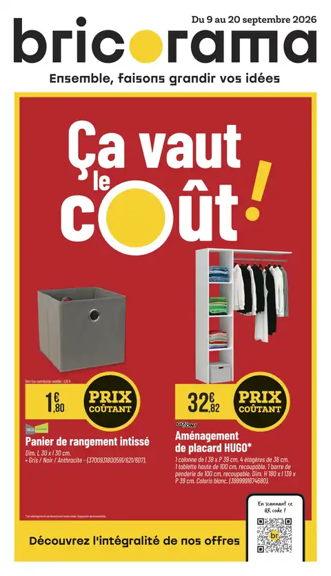 Ça vaut le cout en septembre !