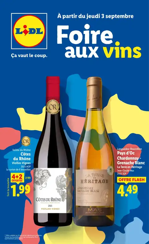 Foire aux Vins · Du 03/09 au 10/09