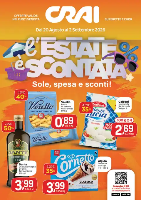 Crai · L'estate è scontata · Ama · Cuor di Crai / Sette Nord