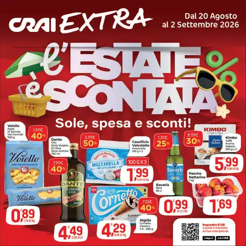 Crai · L'ESTATE E' SCONTATA · Codè · Extra