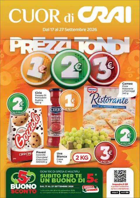 Crai · PREZZI TONDI · Sardegna · Simpatia