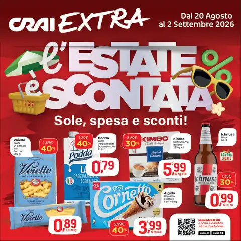 Crai · L'ESTATE è SCONTATA · Sardegna · Extra