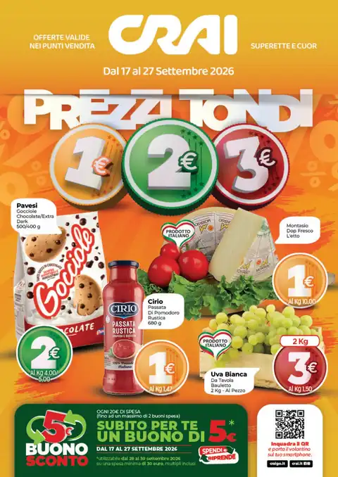 Crai · Prezzi tondi · Ama · Cuor di Crai / Sette Nord