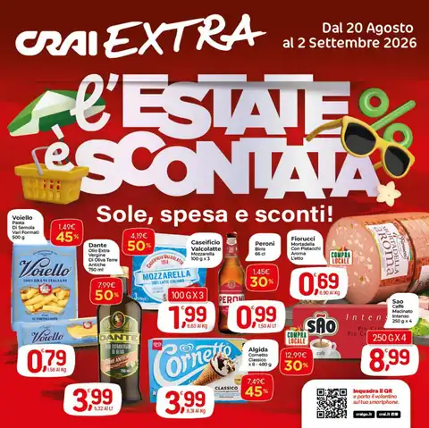 Crai · L'ESTATE E' SCONTATA · Tirreno · Extra