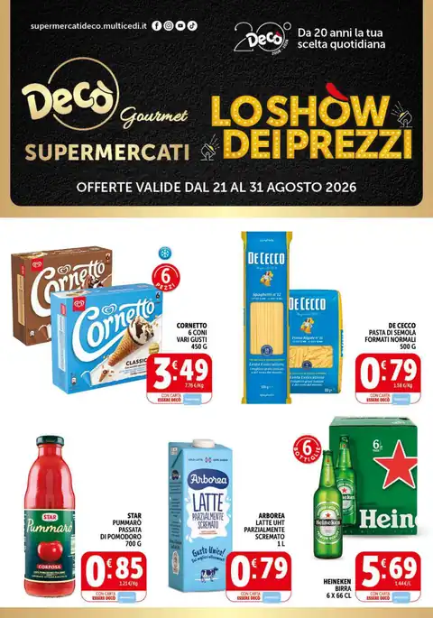 Decò Multicedi · Gourmet