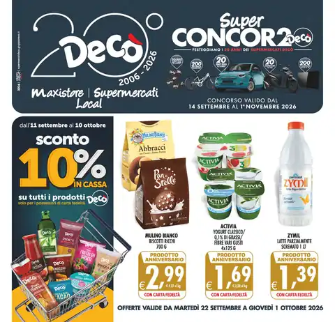 Decò Gruppo Arena · SUPERMERCATI/MAXISTORE/LOCAL DECO'