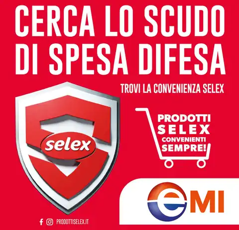 EMI · SPESA DIFESA Fino al 3 settembre · Area Santa Maria Degli Angeli