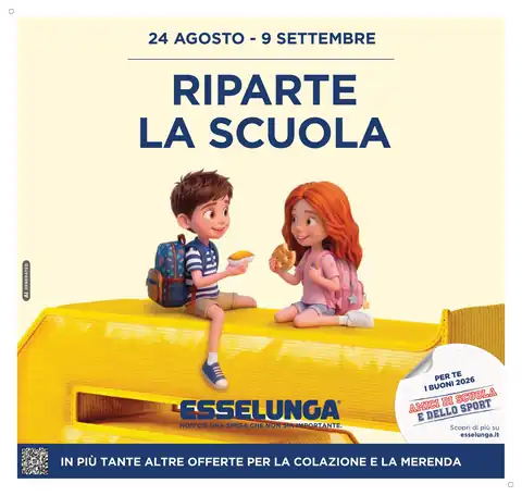 Esselunga · Scuola e Colazione