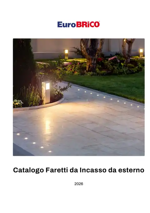 Eurobrico · Catalogo Faretti da Incasso da Esterno 2026