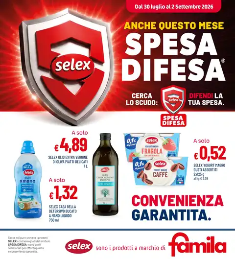 Famila · SPESA DIFESA · Area Albaredo D'Adige