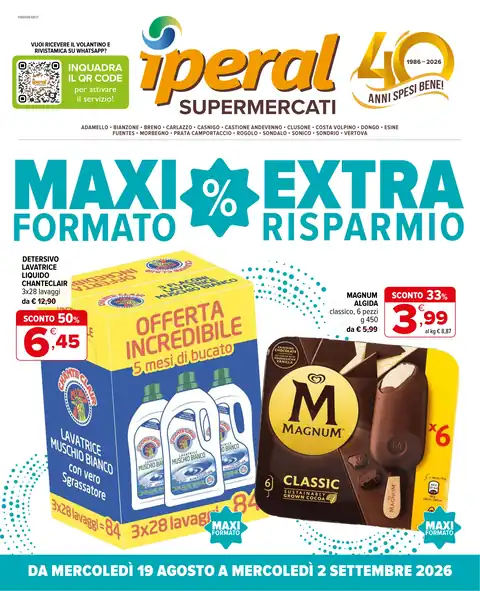 Iperal · Maxi Formato · Area Valtellina