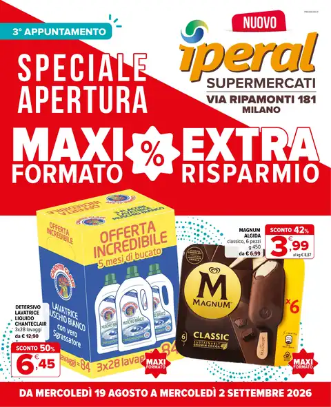 Iperal · Maxi Formato · Area Nuove aperture