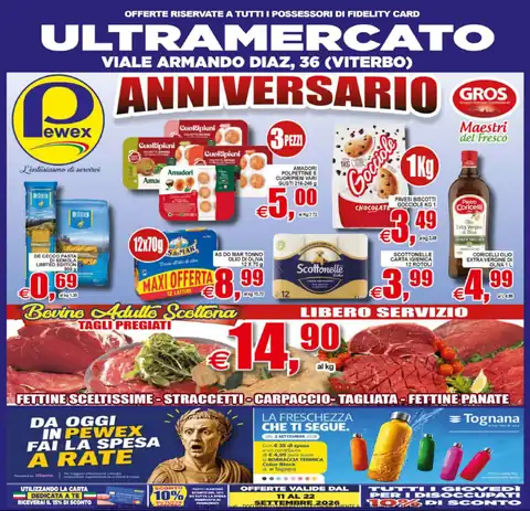 Pewex · Anniversario · Viterbo