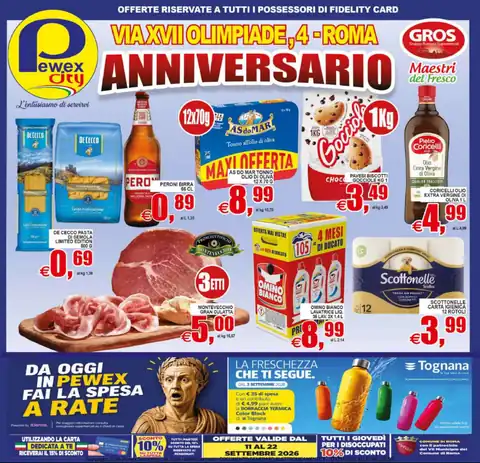 Pewex · Anniversario · Pewex City Olimpiade