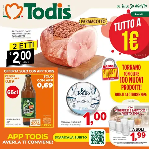 Todis · Lazio Pescheria · Approfitta degli sconti