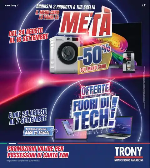 Trony · IL MENO CARO LO PAGHI LA META' · DML