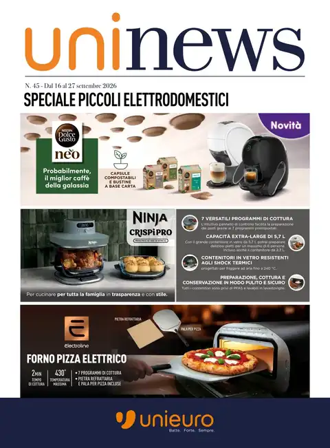Unieuro · Speciale Piccoli Elettrodomestici