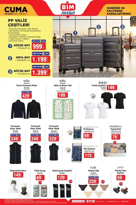 BİM Aktüel · 09 Ekim Cuma