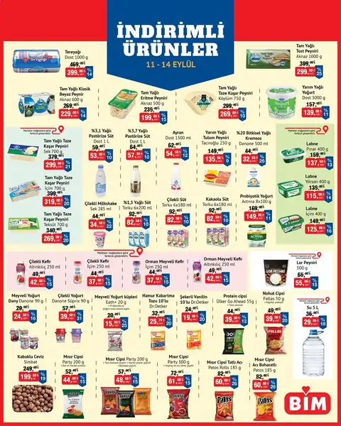 BİM İndirim · 11-14 Eylül