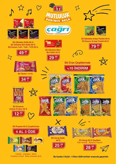 Çağrı'da Hep İndirim Var!