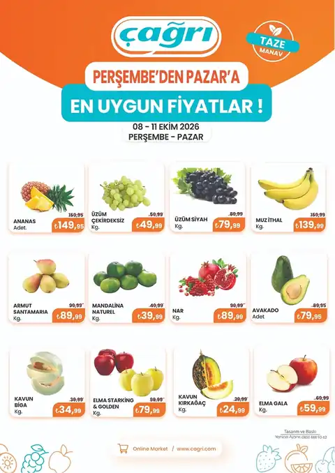 8-11 Ekim-Manav Katalog