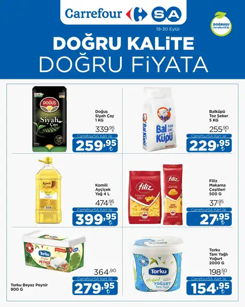 CarrefourSA Aktüel Katalog · 19-30 Eylul