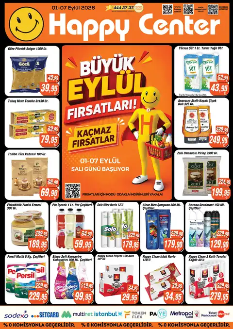 Happy Center İndirim Bülteni
