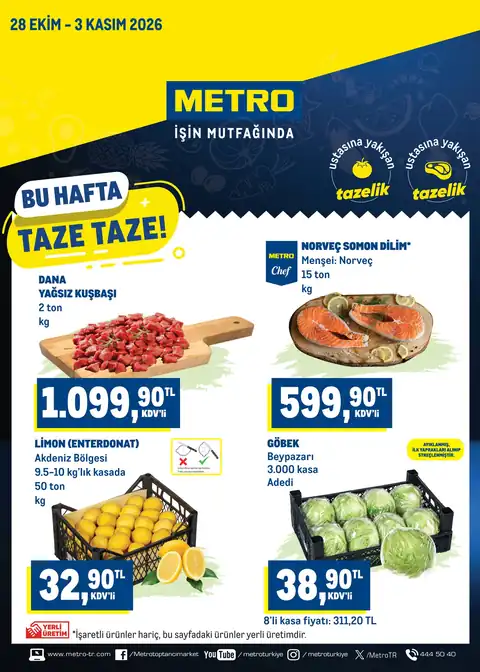 Taze Ürünler