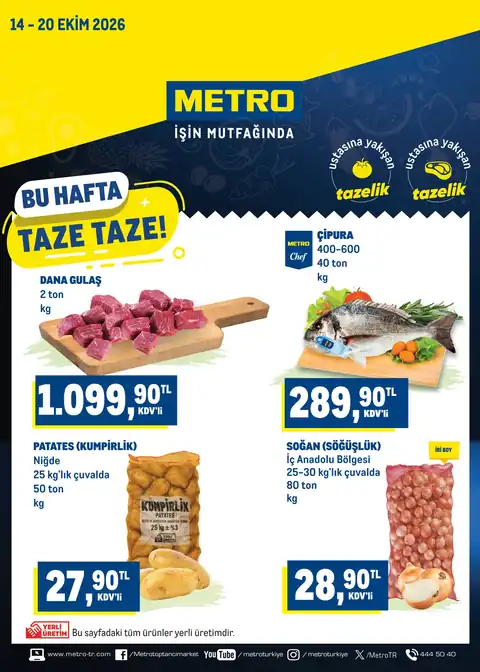 Taze Ürünler