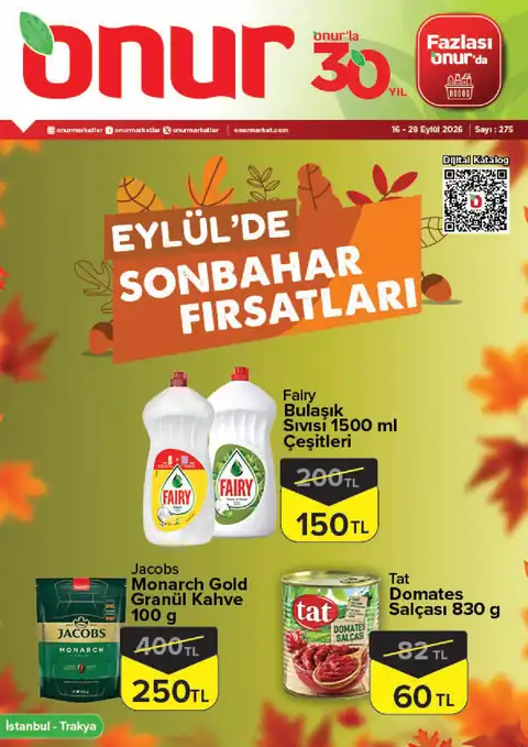 Trakya - Eylül'de Sonbahar Fırsatları